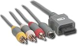 React S-Video & Composite Video Cable for Nintendo Wii