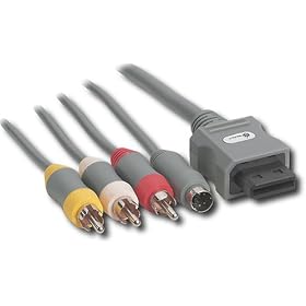 Nintendo Wii 8 Ft. S-Video + Composite A/V Audio Video Cable
