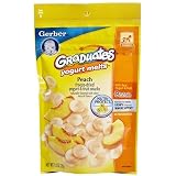 Gerber Graduates Yogurt Melts Snacks - Peach (Quantity of 5)