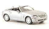 Chrysler Crossfire Roadster, silver, Model Car, Ready-made, Ricko 1:87