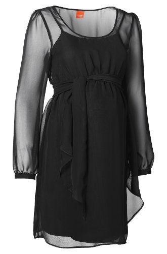 ESPRIT Maternity Damen Umstandsmode Kleid Y84261, Gr. 42 (XL), Schwarz (black 001) Preisvergleich