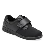 P.W. Minor Women's Joy Diabetic Shoes,Black Calf,9 W