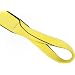 Mazzella EE1 Edgeguard Nylon Web Sling, Eye-and-Eye, Yellow, 1 Ply, Twist Eyes, Vertical Load Capacity