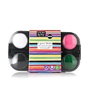 Create & Play 8 Paint Blocks Set with Brush & Paper