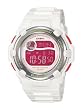 Casio Baby-G Ladies 3000 Series Watch in White Resin BG3000A-7DR
