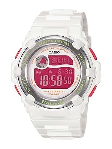 Casio Baby-G Ladies 3000 Series Watch in White Resin BG3000A-7DR