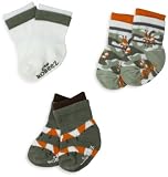 Robeez Baby-Boys Newborn 3 Pack Modern Bugs