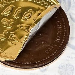 Large Rococo Coin - Gold