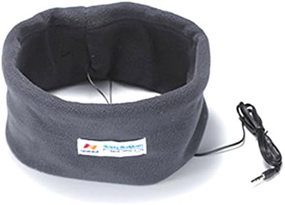 Tikamusic Sleeping Headphones Classic Sleep Headphones Sleeping Earphones Sleep Earbuds Bed Earphones Headband Earpods Helping Sleeping Headset (Grey)