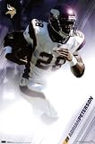 (22x34) Minnesota Vikings Adrian Peterson Sports Poster Print