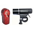 Raleigh 120 Lumen 3 Watt Super Bright Metal Front Light and 1/2 Watt Rear Bike Lights