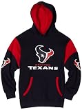 NFL Boys' Houston Texans Qb Jersey Hoodie - R18Ntt32 (Dark Navy, Small)