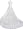 Ivory Eden Bridals Bridal Gown Wedding Dress, Size 2-4, BC9
