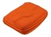 Hard Shell Nylon Carrying Case + Screen Protector For Garmin Nuvi 200w 250w 260w 580 650 660 670 680 710 750 760 770 780 850 860 880 Gps Vehicle Navigator - 7 Colors Choices, Nylon Orange