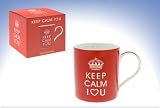 Keep Calm I Love You, Gift Boxed Fine China Mug