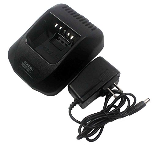 SUNDELY® Ni-MH NI-CD LI-ION Rapid Quick Charger KSC-32 for Kenwood Radio NX-410 NX-411 TK-2180 TK-3180 TK-5210 KNB-32N KNB-33 KNB-33L KNB-33Li