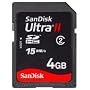 SanDisk Ultra II SDHC 4GB SD Memory Card (SDSDRH-004G-A11, US Retail Package)