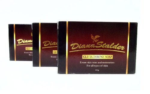 Lot of 3 Diana Stalder Glutathione Skin Whitening Soap