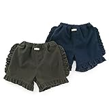 dolcina(ドルチーナ) フリルショートパンツ (90～140cm) キムラタンの子供服 (33333x33533-164) ネイビーブルー 130