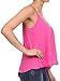 Junior's Chiffon Swing Spaghetti Strap Camisole
