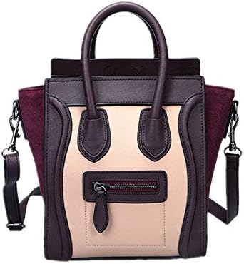 JJ Fashion 2016 Smile Style Women Grnuine Leather Handbags Grown