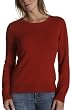 Red Moon Women's Long Sleeve Cashmere Jersey Crew Neck Sweater