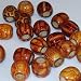 Darice(r) Big Value! 16mm Printed Wood Barrell Beads - 24pk/wood