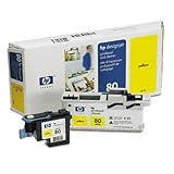 C4823A Printhead & Cleaner, Yellow