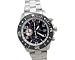 Adriatica gent's stainless steel stop-watch with date and bezel