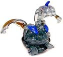 Bakugan New Vestroia Bakubronze LOOSE Single Figure Luminoz (Grey) TRANSLUCENT Helios 700 G