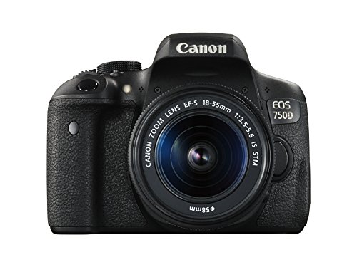 Canon EOS 750D Digital SLR Camera with 18-55mm IS STM...