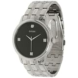 GUESS Slim Round Diamond Watch