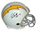 Autographed Dan Fouts San Diego Chargers White Throwback Proline Helmet Inscribed 