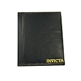 Invicta Black and Yellow Leather Portfolio