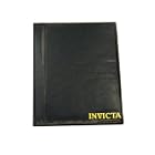 Invicta Black and Yellow Leather Portfolio