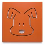 Spot On Square Jasper The Dog Wall Art, Orange