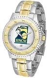 North Carolina Wilmington Seahawks UNCW NCAA Mens Stainless 23Kt Watch