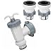 Intex Hose Conversion Adapters Kit for adaptions of Larger 2500 gph filter pump syste...