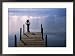 A Girl Balances a Water Jar, Myanmar Collections Framed Photographic Poster Print by Keren Su, 29x21