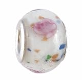Pandora Style Charm Bead (Z62) Murano Lampwork Glass (14mm x 10mm) (fits Troll too) 41rs9lcqbeL. SL160 Pandora Style Charm Bead (Z62) Murano Lampwork Glass (14mm x 10mm) (fits Troll too)