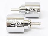 HONDA CBR 600 900 929 954 1000 "RR" ENGRAVED BAR ENDS FRAME SLIDERS