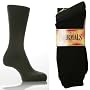 6 pairs mens thermal socks size 6-11