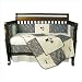 Sweet Safari Blue 4-piece Crib Set