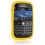 RIM BLACKBERRY BOLD (9000) AT&T YELLOW Premium Silicone Skin Protective Cover Case Sleeve ...Plus FREE GIFT Universal Screen Protector!!!