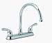 Globe Union F8224603CP Do it Best 2-Handle Kitchen Faucet