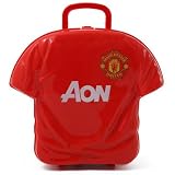 Official Manchester United FC Shirt Shaped Personalised Lunch Box & Drinks Bottle
