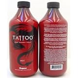6 , Bottles, of, HOT, Dark Tanning, Serum, Tattoo, Tanning Lotion, for Serious, Darkness, over Your Skin, No Sunscreens, for, Use In, Tanning Beds, or, Outdoors, about, 2.75oz, 81ml. each Bottle,