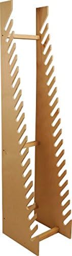 Standing Wood Board Rack Large -20 Slots