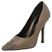 Beverly Feldman Women's 4-See Pump,Bronze Crackle,7 M