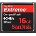 SanDisk 16GB 60MB/s Extreme Compact Flash Card SDCFX-016G-A61   (US Retail Package)